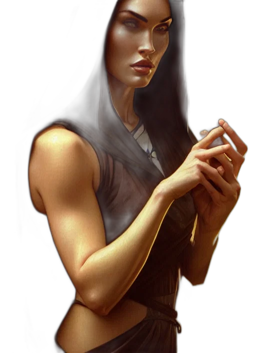 face, sword, weapon, fantasy art transparent PNG cut-out