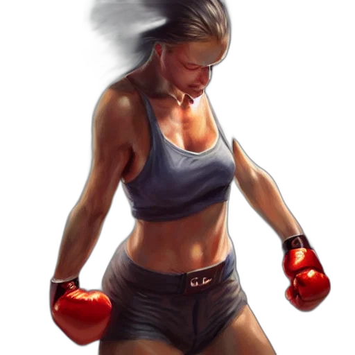 photorealistic, concept art, oil painting, comic book art transparent PNG cut-out