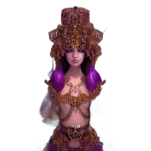 crown, hat, 3d render, fantasy art, concept art, photorealistic, princess, amethyst transparent PNG cut-out