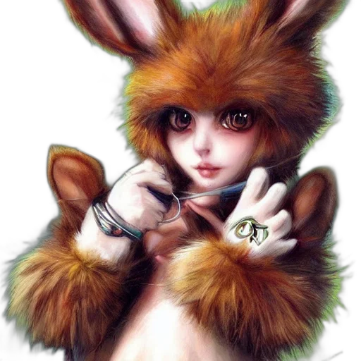 creature, animal, mask, fantasy art transparent PNG cut-out