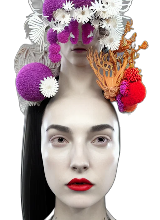 crown, mask, hair, hat transparent PNG cut-out