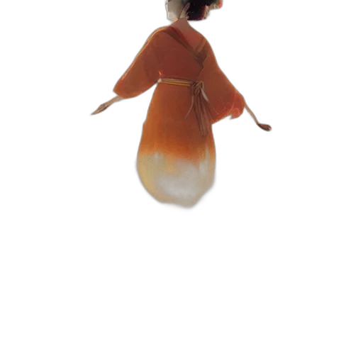 dress, animal, hair, creature transparent PNG cut-out