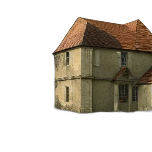 building, crown, furniture, 3d render transparent PNG cut-out