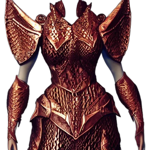 dragon, creature, dress, mask, concept art, 3d render, fantasy art, concept transparent PNG cut-out