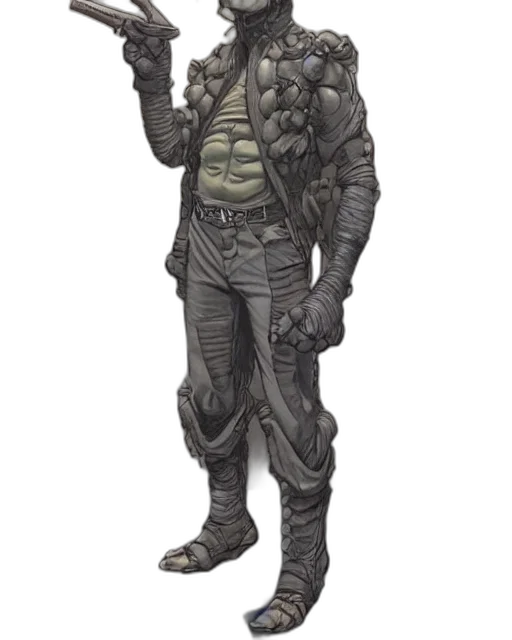 jacket, staff, weapon, concept art transparent PNG cut-out