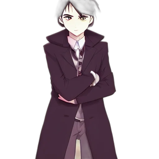 staff, jacket, cartoon, pixel art transparent PNG cut-out