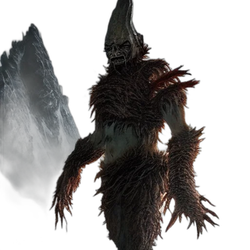 creature, mask, staff, animal transparent PNG cut-out