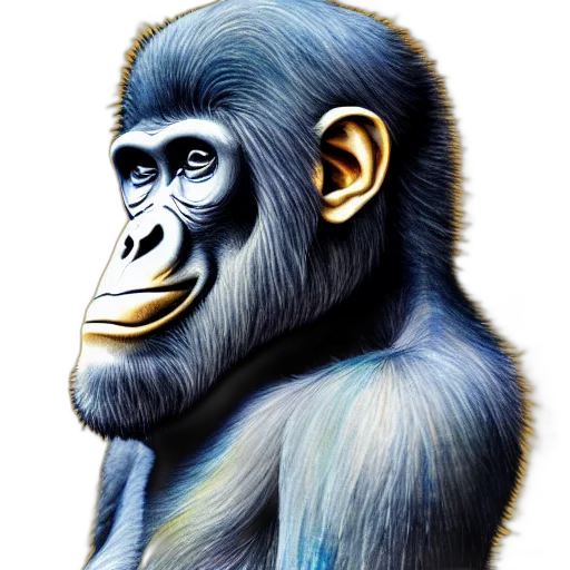 animal, face, creature, mask, photorealistic, concept art, 3d render, pencil sketch transparent PNG cut-out