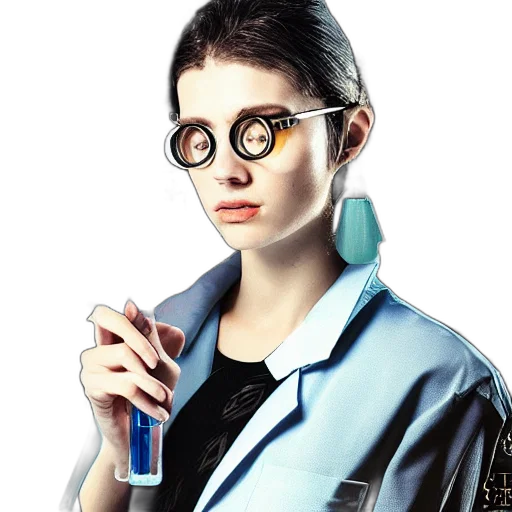 jacket, staff, photorealistic, concept art transparent PNG cut-out