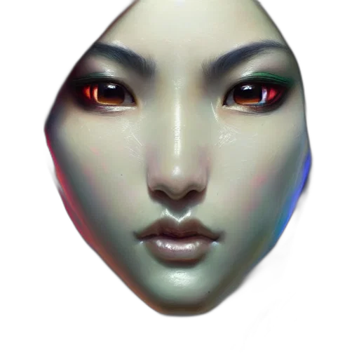 mask, face, robot, jewelry transparent PNG cut-out