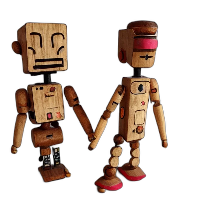 robot, furniture, 3d render, concept art, pixel art, cartoon, artiste, intricate transparent PNG cut-out