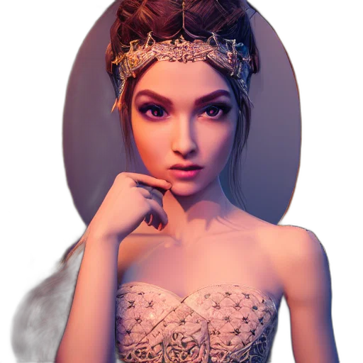crown, jewelry, dress, mask transparent PNG cut-out