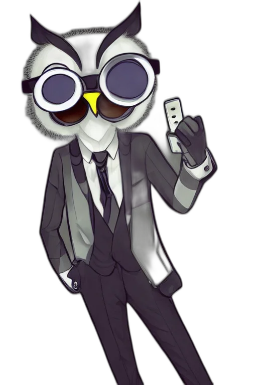 staff, jacket, robot, mask, cartoon, concept art, pixel art, cyberpunk transparent PNG cut-out