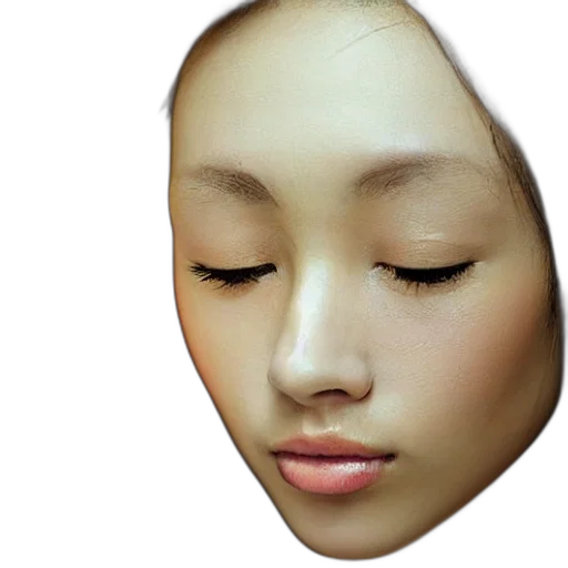 face, mask, jewelry, hair transparent PNG cut-out