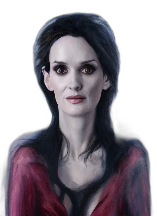 face, fantasy art, photorealistic, concept art, comic book art, dark, oil, painting transparent PNG cut-out