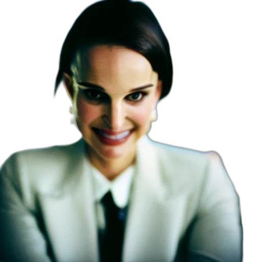 staff, face, jacket, jewelry transparent PNG cut-out