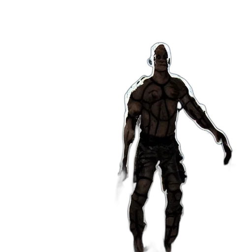 robot, creature, weapon, staff transparent PNG cut-out