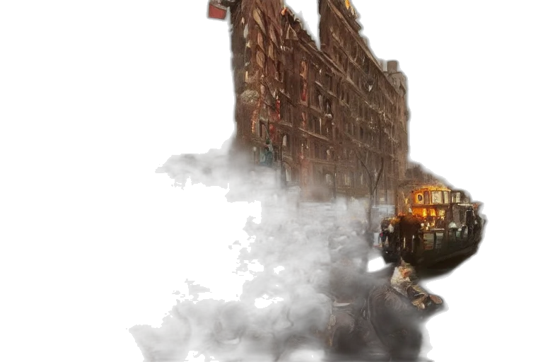 building, concept art, photorealistic, fantasy art transparent PNG cut-out
