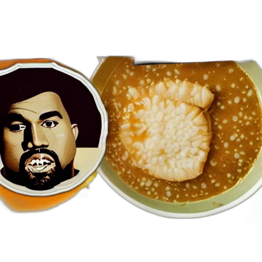 food, photorealistic, kanye, west transparent PNG cut-out