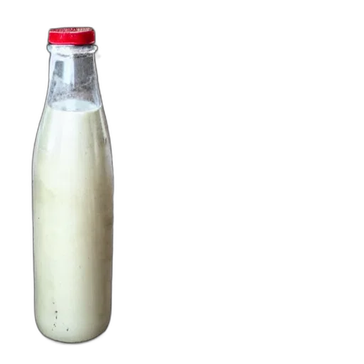 bottle, food, weapon, animal, dirty, milk, cow, inside transparent PNG cut-out