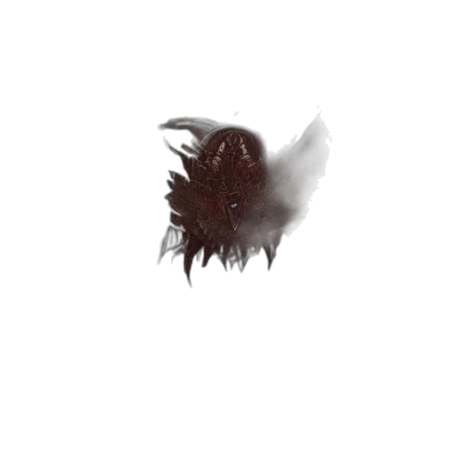 creature, dragon, mask, hair transparent PNG cut-out