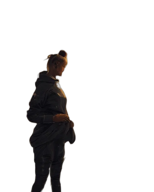 jacket, staff, dress, face transparent PNG cut-out