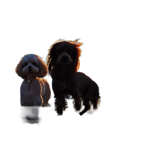 animal, hair, creature, staff, 3d render, photorealistic, concept art, cute transparent PNG cut-out