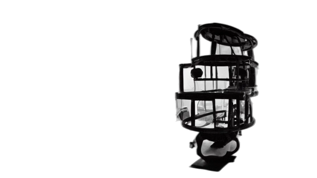 furniture, robot, 3d render, concept art transparent PNG cut-out