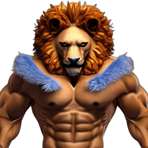 animal, 3d render, fantasy art, photorealistic transparent PNG cut-out