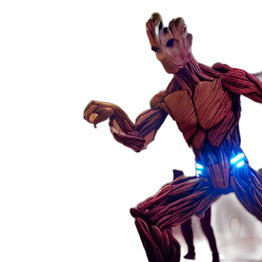 robot, creature, staff, animal transparent PNG cut-out