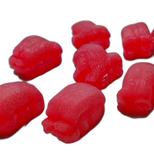 food, crown, 3d render, red transparent PNG cut-out