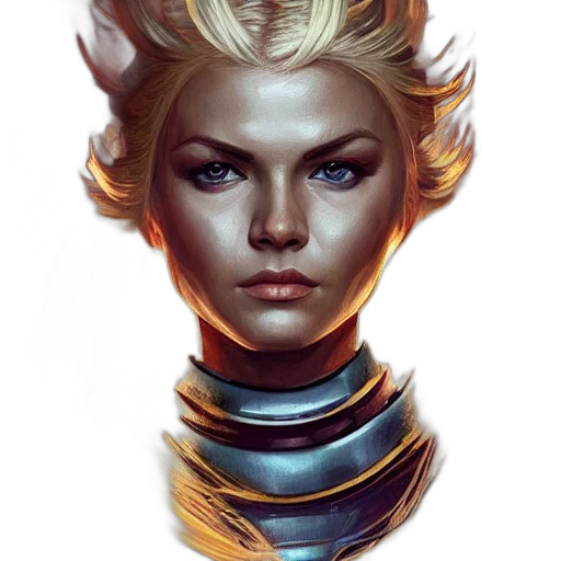 face, staff, crown, dragon transparent PNG cut-out