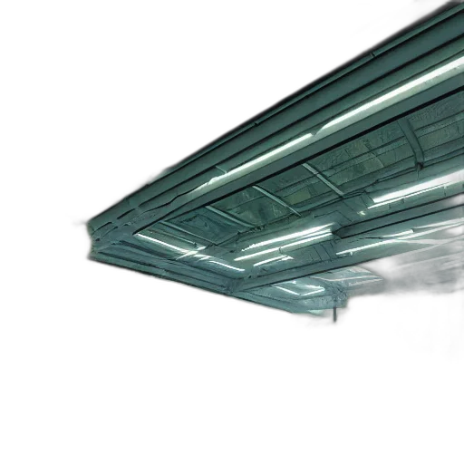 umbrella, sword, 3d render, photorealistic, cyberpunk, futuristic, greenhouse, apartments transparent PNG cut-out