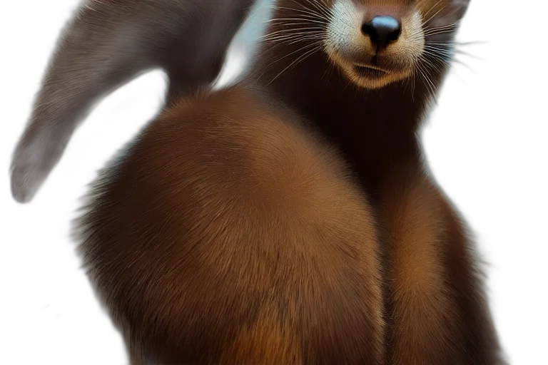 animal, creature, hair, staff transparent PNG cut-out