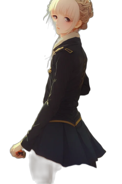 staff, crown, jacket, dress transparent PNG cut-out
