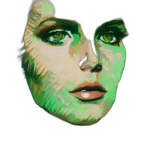 mask, face, creature, jewelry transparent PNG cut-out