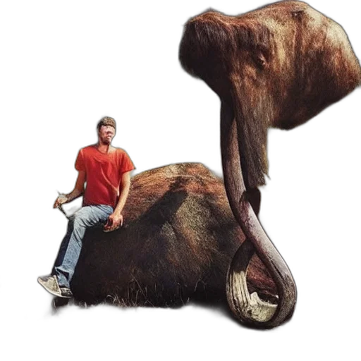 animal, creature, furniture, staff, concept art, photorealistic, color, photo transparent PNG cut-out