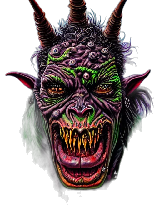 mask, creature, face, animal, photorealistic, fantasy art, concept art, 3d render transparent PNG cut-out