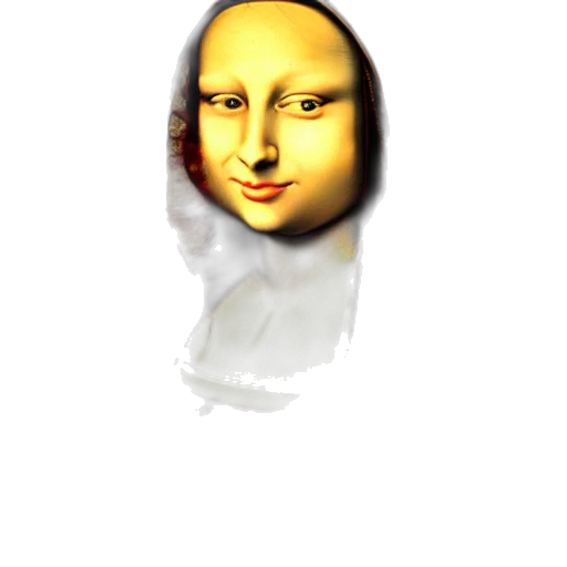face, mask, robot, crown, 3d render, photorealistic, pixel art, concept art transparent PNG cut-out