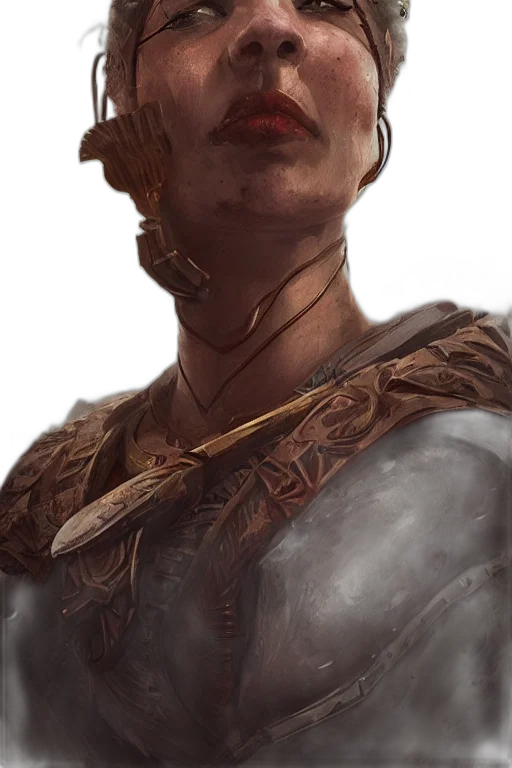 face, staff, crown, sword, photorealistic, fantasy art, concept art, 3d render transparent PNG cut-out
