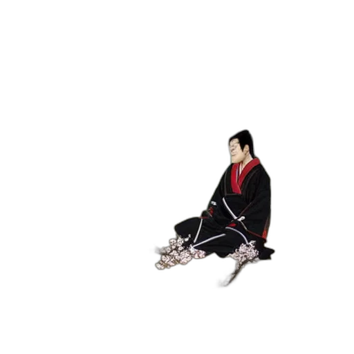 staff, shoes, jacket, dragon transparent PNG cut-out