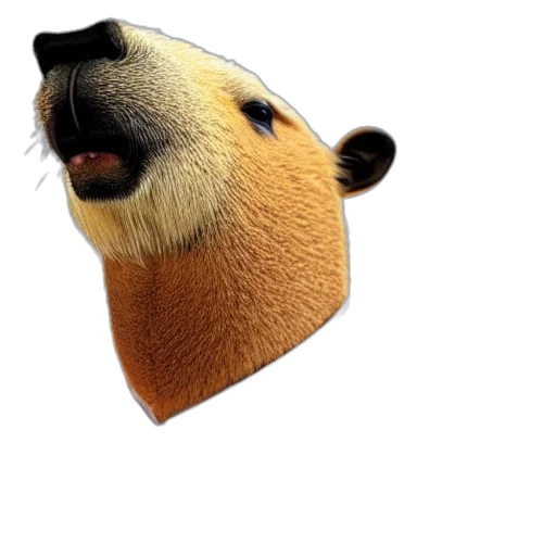 hat, animal, staff, face transparent PNG cut-out