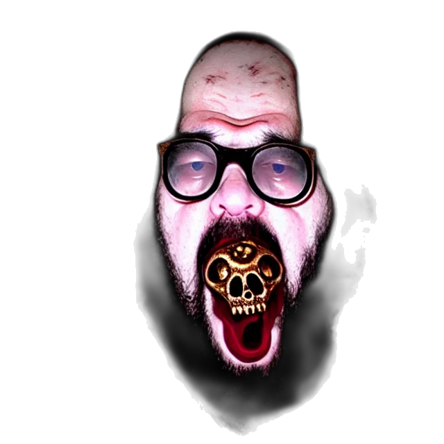mask, face, creature, staff transparent PNG cut-out