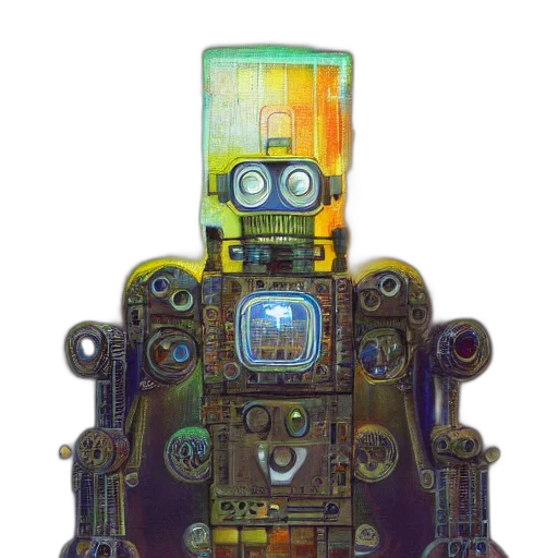 robot, car, animal, staff transparent PNG cut-out