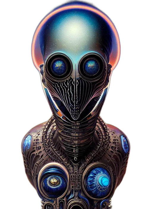 robot, creature, mask, face transparent PNG cut-out