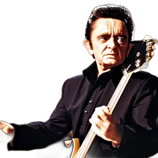 still, johnny, cash, star transparent PNG cut-out