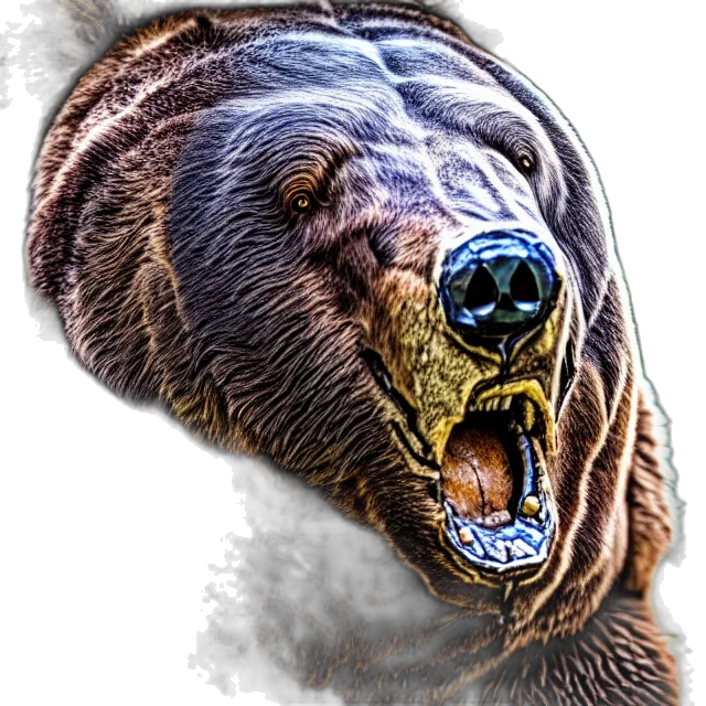 animal, creature, face, mask, photorealistic, concept art, 3d render, fantasy art transparent PNG cut-out