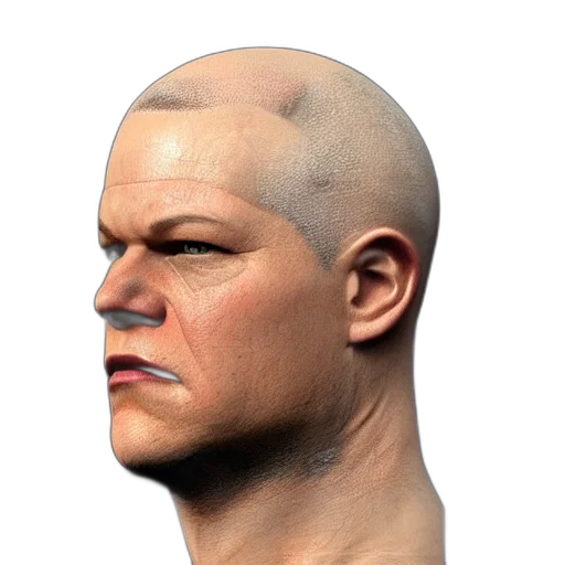 face, mask, hair, hat transparent PNG cut-out