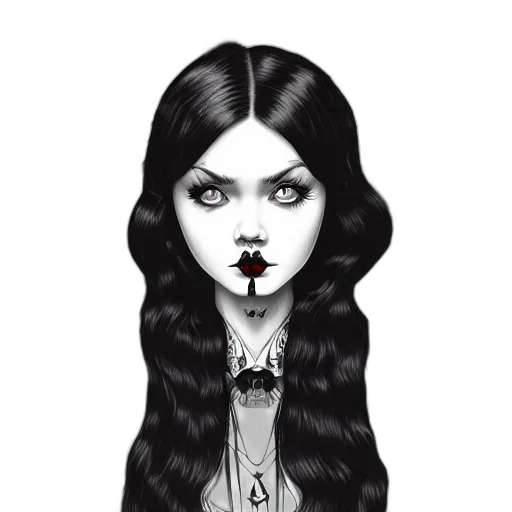 hair, jewelry, face, fantasy art, comic book art, cartoon, concept art, dark transparent PNG cut-out