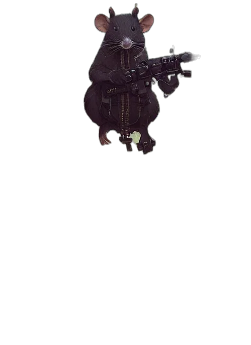 weapon, animal, staff, creature, concept art, pixel art, cartoon, 3d render transparent PNG cut-out